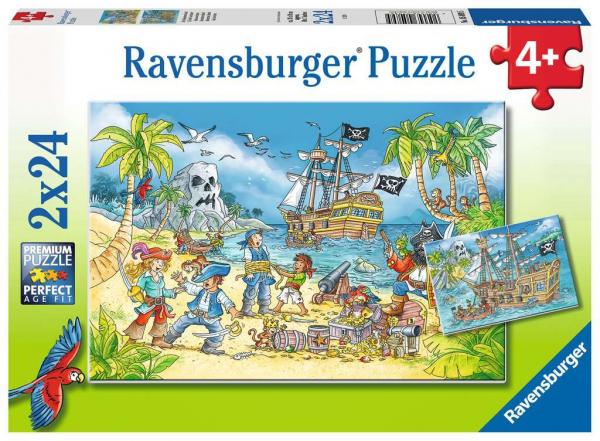 Ravensburger Kinderpuzzle - Die Abenteuerinsel